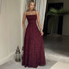 Kara | Women’s Floral Lace Maxi Dress With Lace Appliqué