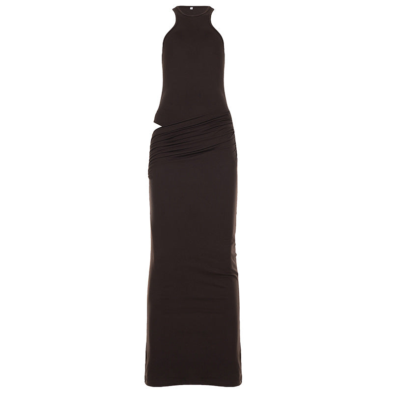 Lydia | Women’s Wrap Maxi Dress With High Neck Elegant