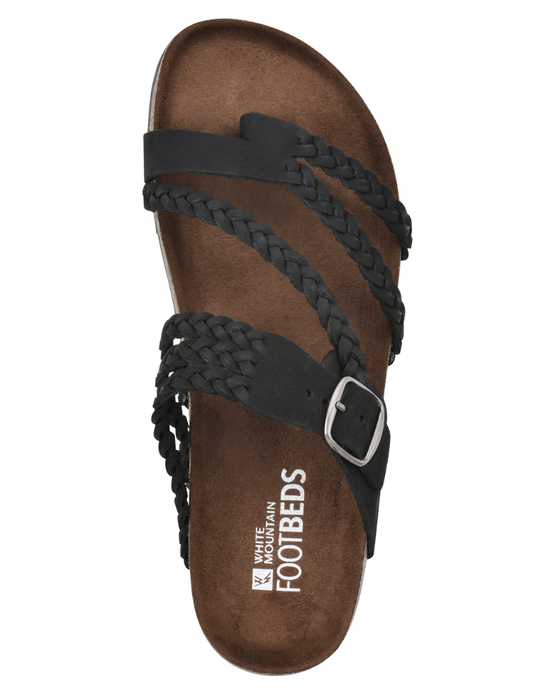 Nina | Women’s Braided Toe Ring Sandals With Adjustable Buckle