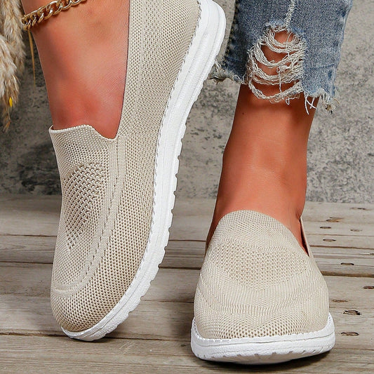 Presley | Women's slip on walking sneakers with breathable knit