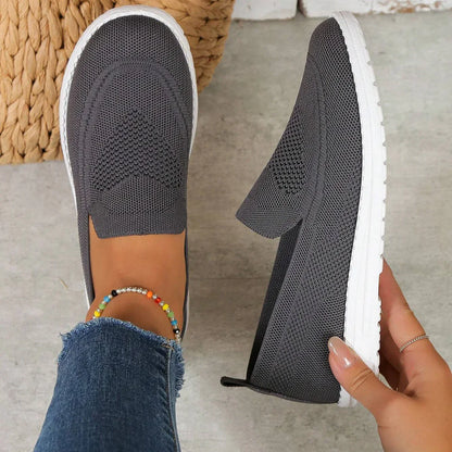 Presley | Women's slip on walking sneakers with breathable knit