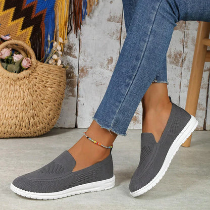 Presley | Women's slip on walking sneakers with breathable knit