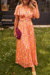 Zelda | Women’s floral print maxi dress with flowy fit