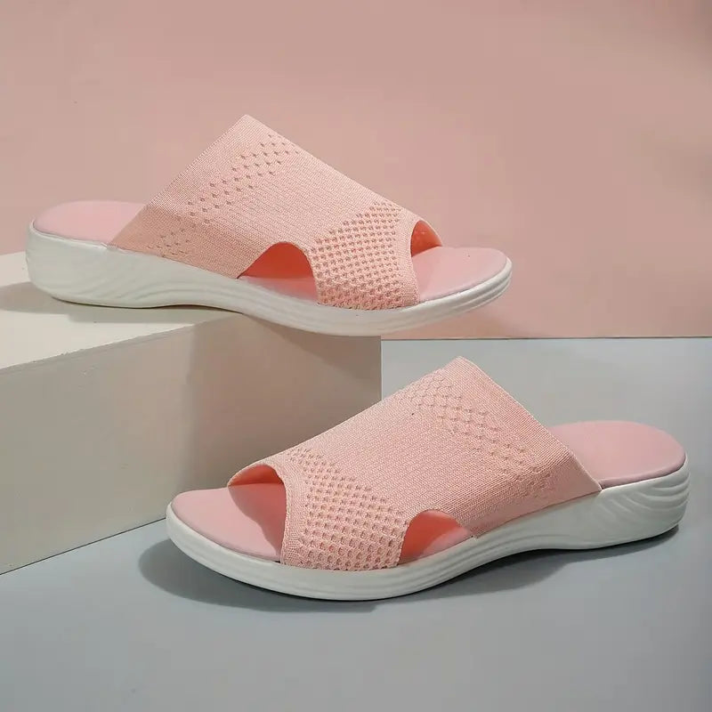 Selah | Women's slip on orthopedic sandals with knit upper