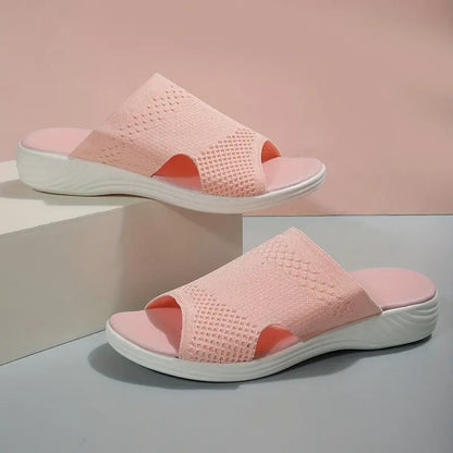 Selah | Women's slip on orthopedic sandals with knit upper