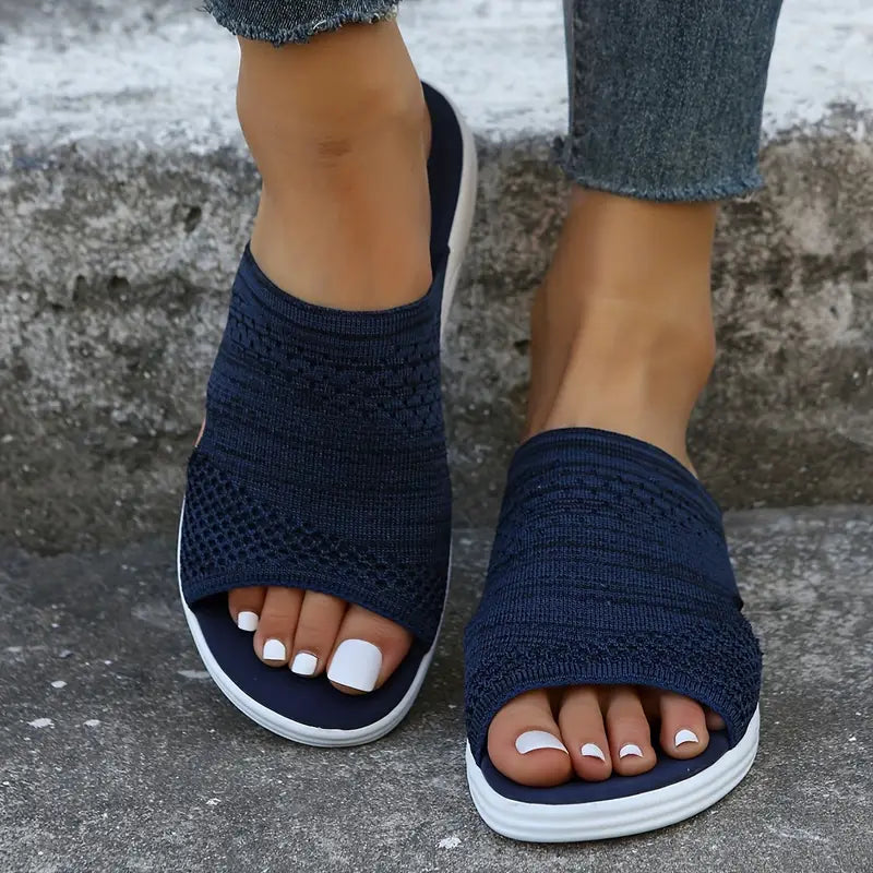 Olivia | Women orthopedic slide sandals with slip on style
