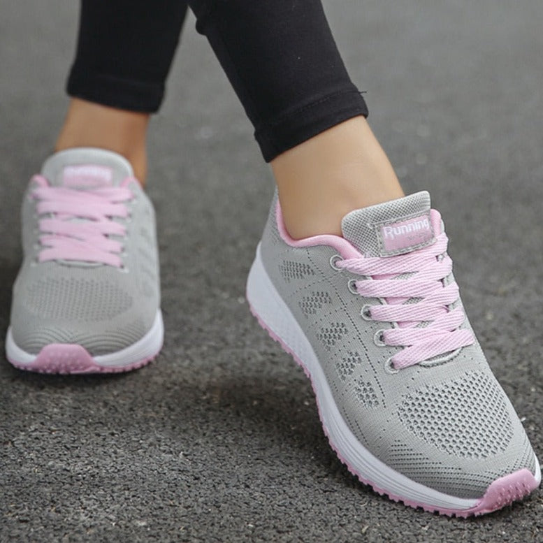 Ramona | Women's casual walking sneakers with lace up