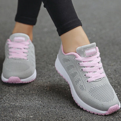 Ramona | Women's casual walking sneakers with lace up