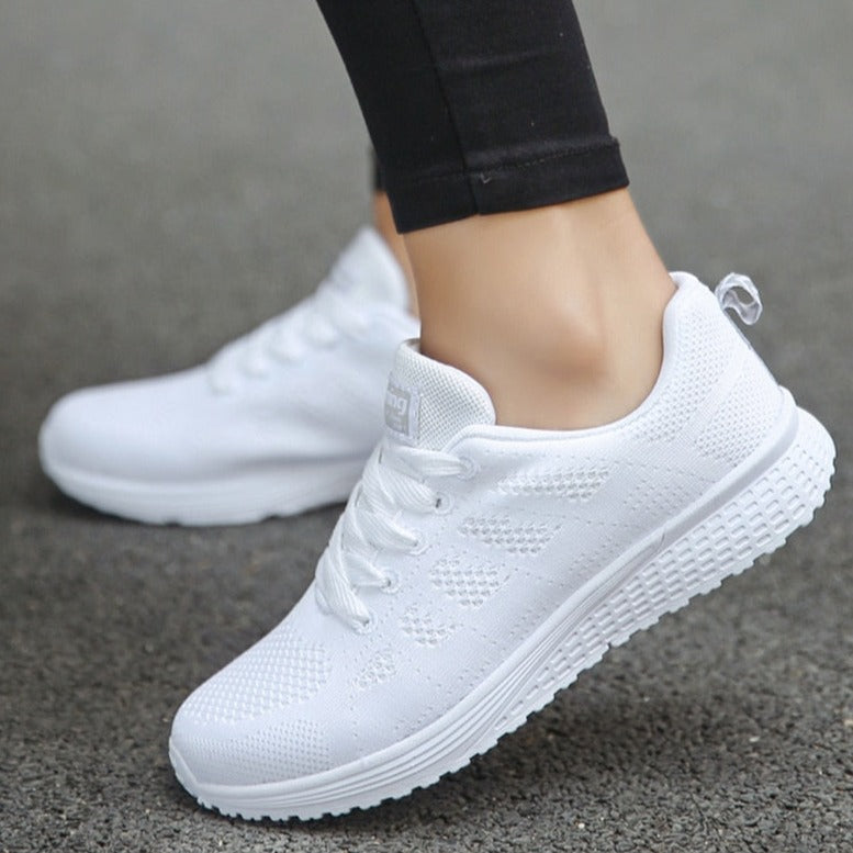 Ramona | Women's casual walking sneakers with lace up
