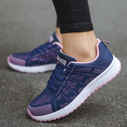 Ramona | Women's casual walking sneakers with lace up