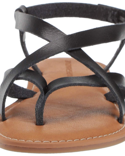 Vanessa | Women’s Strap Sandals With Toe Ring Ankle Strap