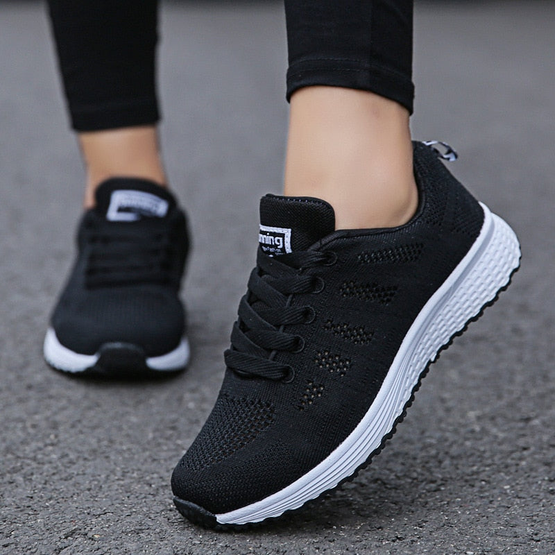 Ramona | Women's casual walking sneakers with lace up