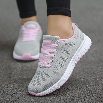Ramona | Women's casual walking sneakers with lace up