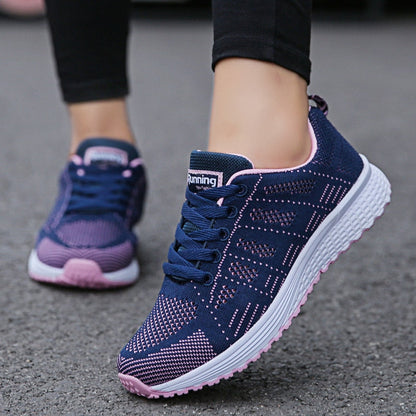Ramona | Women's casual walking sneakers with lace up
