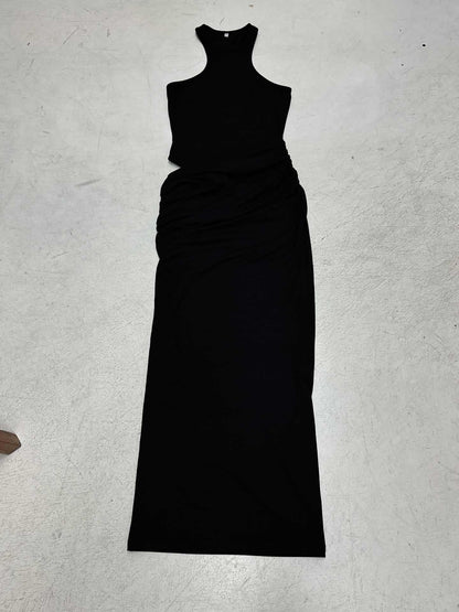 Lydia | Women’s Wrap Maxi Dress With High Neck Elegant