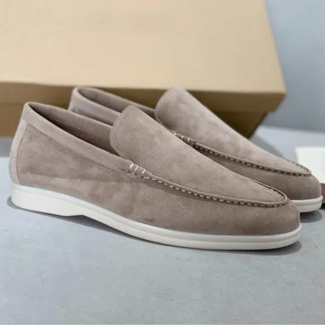 Velaro | Luxe Suede Loafers with Slip On Design and Comfortable Fit