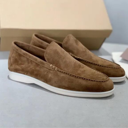 Velaro | Luxe Suede Loafers with Slip On Design and Comfortable Fit