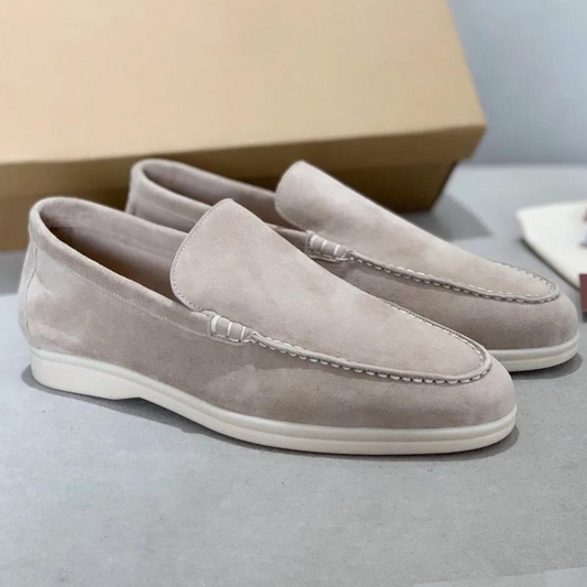 Velaro | Luxe Suede Loafers with Slip On Design and Comfortable Fit