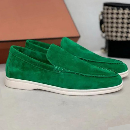 Velaro | Luxe Suede Loafers with Slip On Design and Comfortable Fit