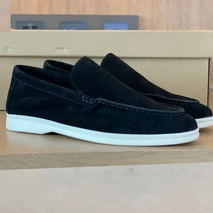 Velaro | Luxe Suede Loafers with Slip On Design and Comfortable Fit