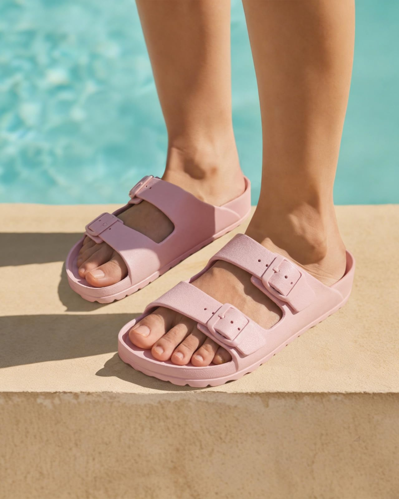 Sabrina | Women’s EVA Slide Sandals With Double Buckle