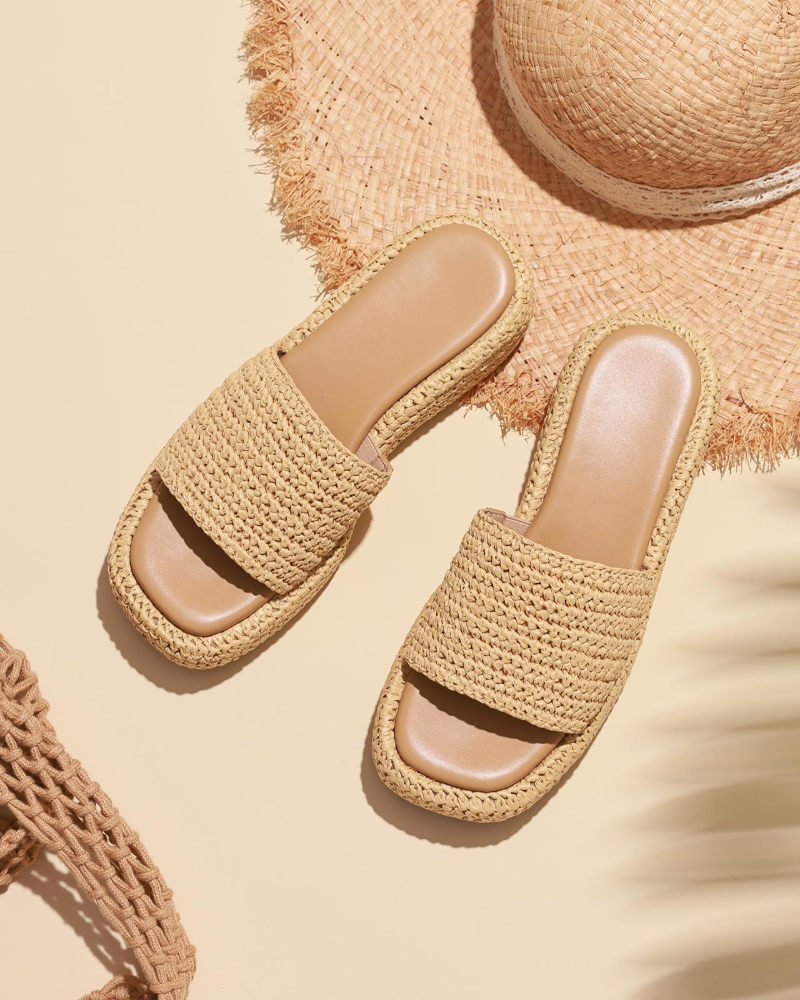 Monica | Women’s Platform Espadrille Sandals With Slip On Bohemian