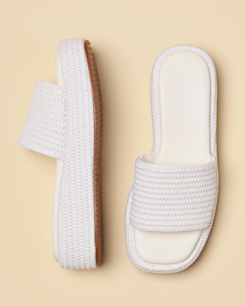 Monica | Women’s Platform Espadrille Sandals With Slip On Bohemian