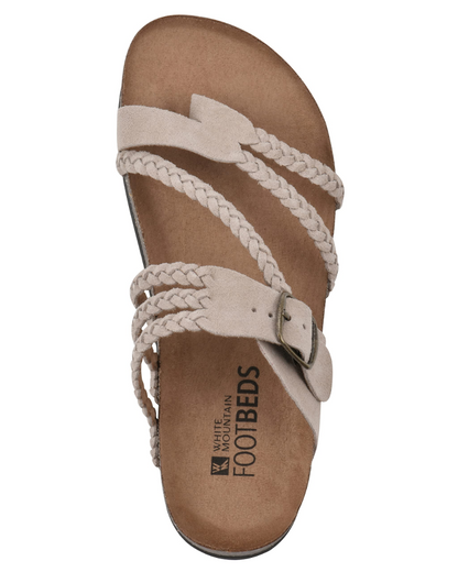 Nina | Women’s Braided Toe Ring Sandals With Adjustable Buckle