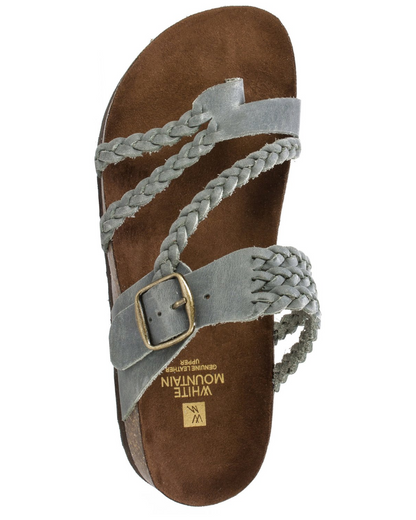 Nina | Women’s Braided Toe Ring Sandals With Adjustable Buckle