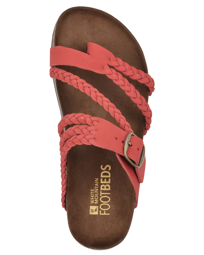 Nina | Women’s Braided Toe Ring Sandals With Adjustable Buckle