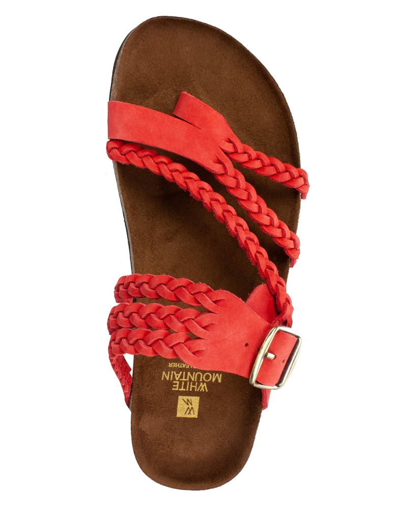 Nina | Women’s Braided Toe Ring Sandals With Adjustable Buckle