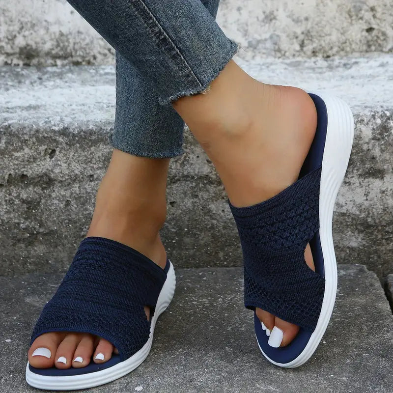 Olivia | Women orthopedic slide sandals with slip on style