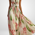 Cream Floral Blush