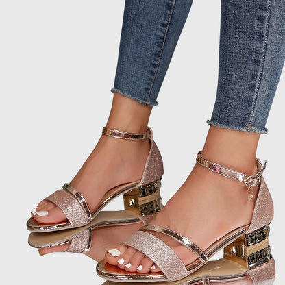 Primrose | Women’s block heel sandals with open toe design