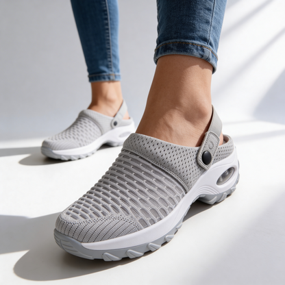 Orlina | Orthopedic Aircool Sneakers with Cushioned Sole and Slip On Fit