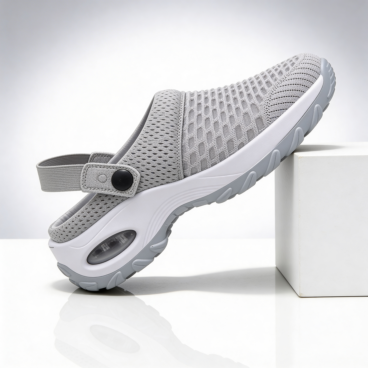Orlina | Orthopedic Aircool Sneakers with Cushioned Sole and Slip On Fit
