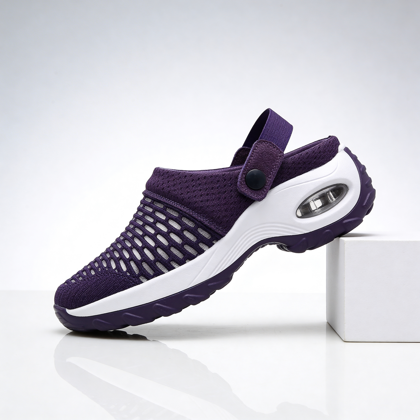 Orlina | Orthopedic Aircool Sneakers with Cushioned Sole and Slip On Fit